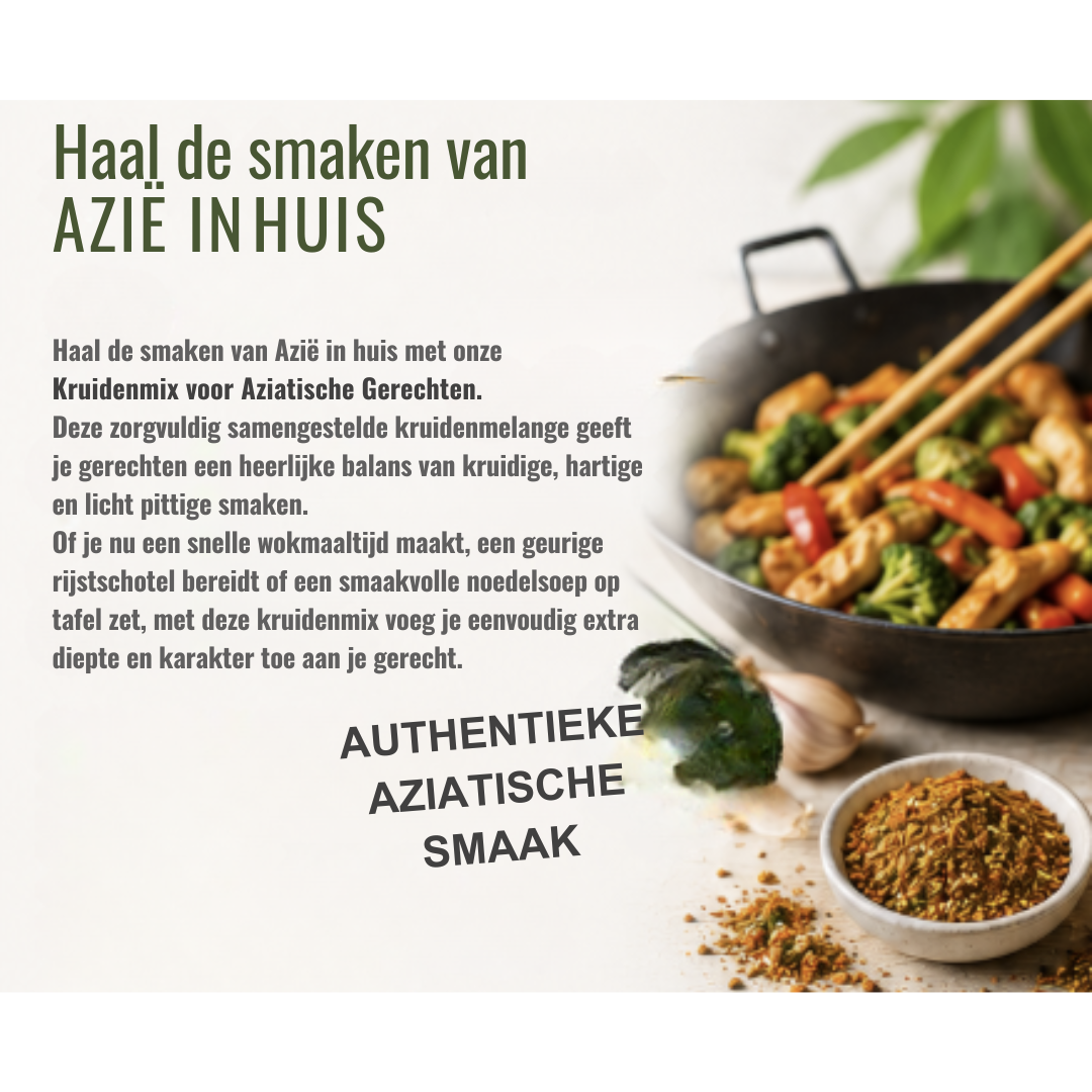 Kruidenmix voor Aziatische Gerechten