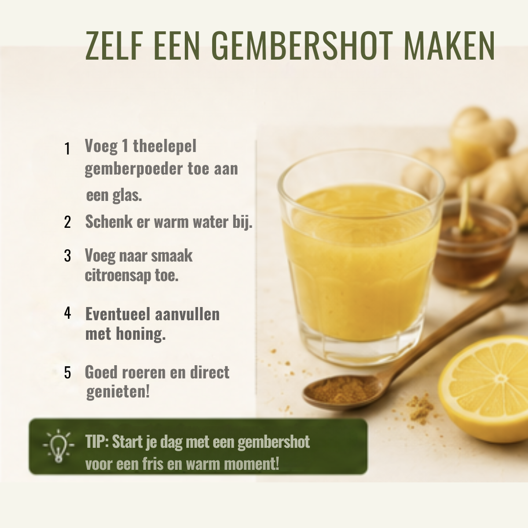 Gemberpoeder Biologisch