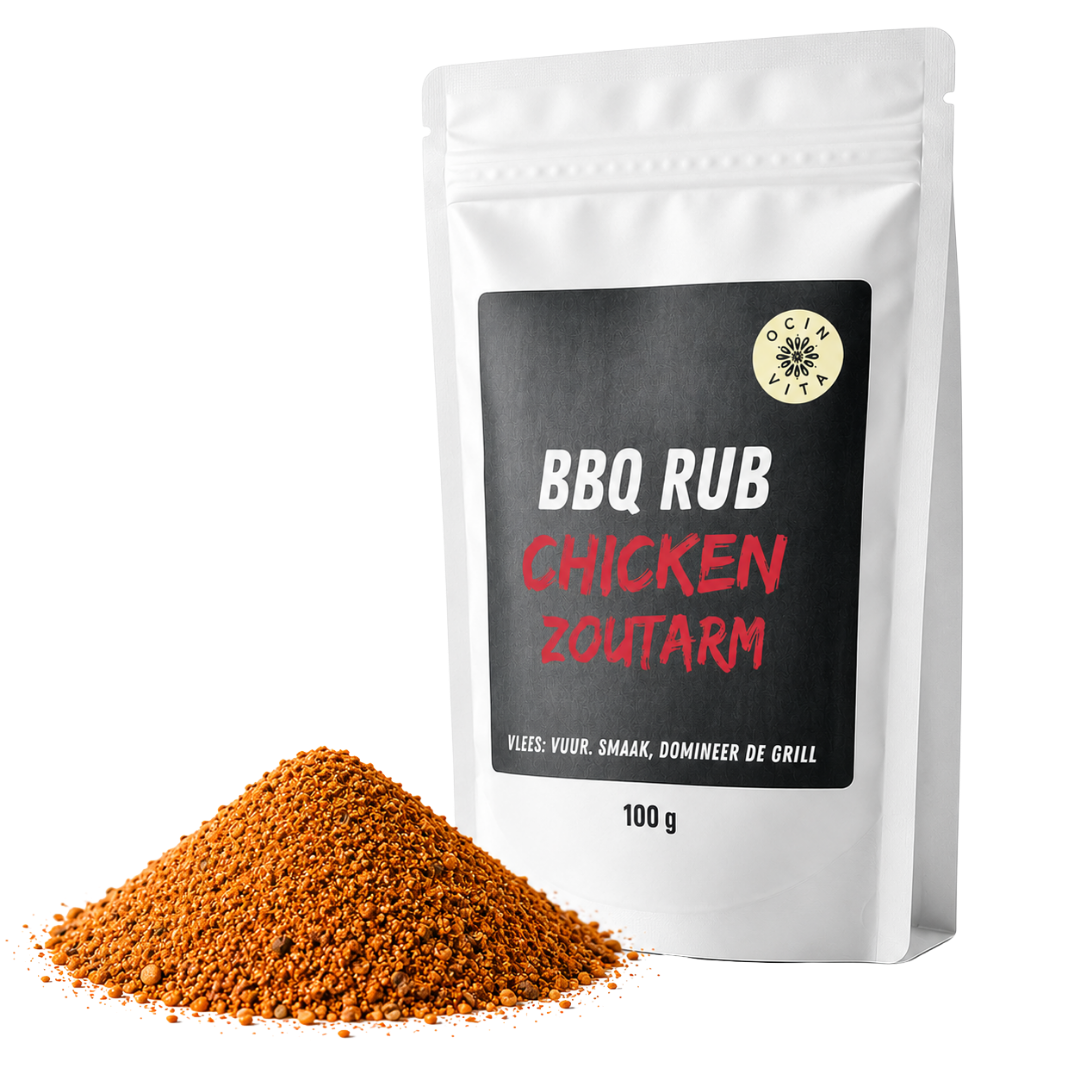 BBQ Rub Kip Zoutarm