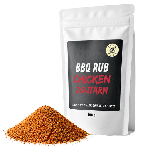 Zoutarme BBQ Rub Kip – Kruidige BBQ Mix Zonder Toegevoegd Zout