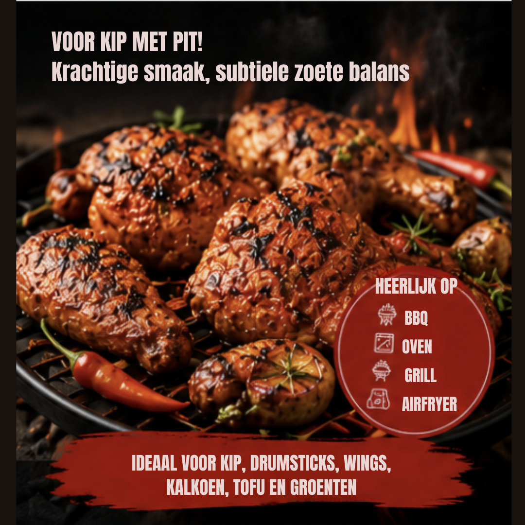 BBQ Rub Chicken Hot – Pittige BBQ Kruidenmix voor Kip