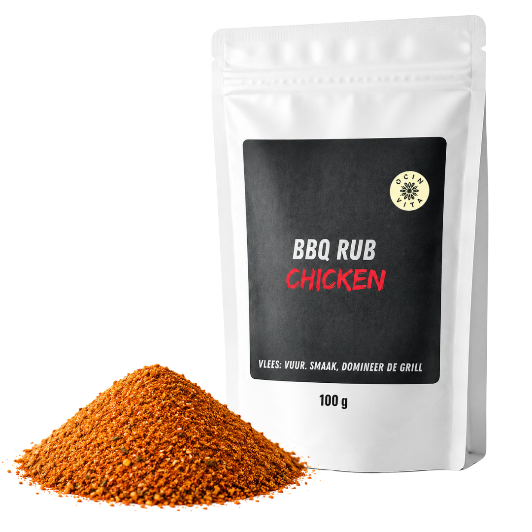 BBQ Rub Chicken – Kruidige BBQ Mix voor Kip
