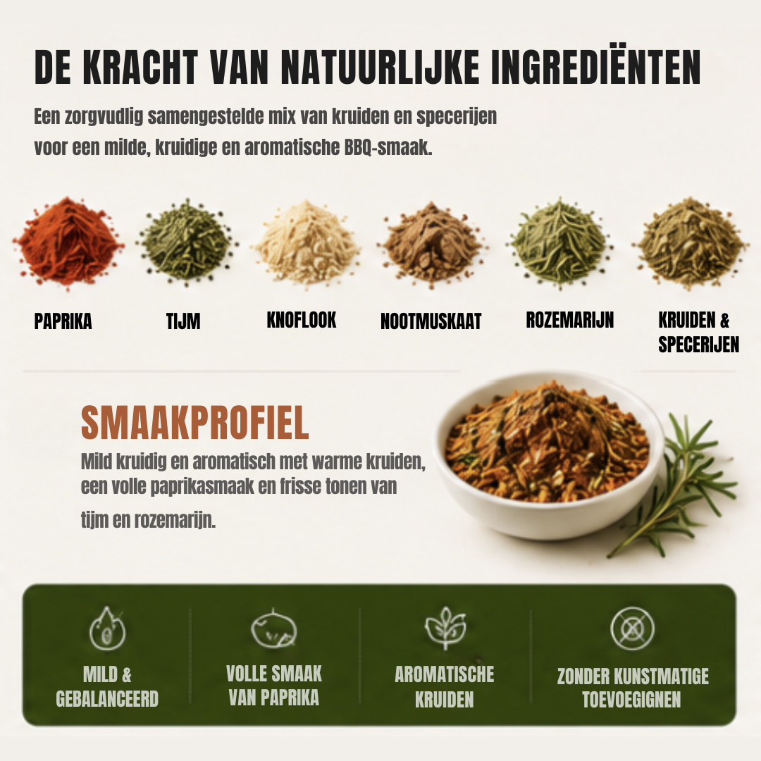 BBQ Rub Chicken – Kruidige BBQ Mix voor Kip