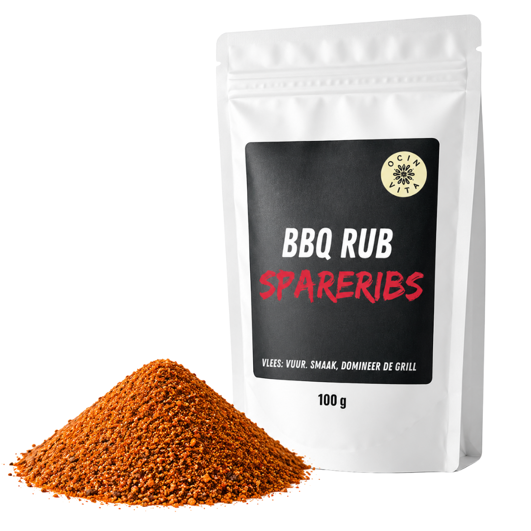 BBQ Rub Spareribs – Zoet, Rokerig & Kruidig