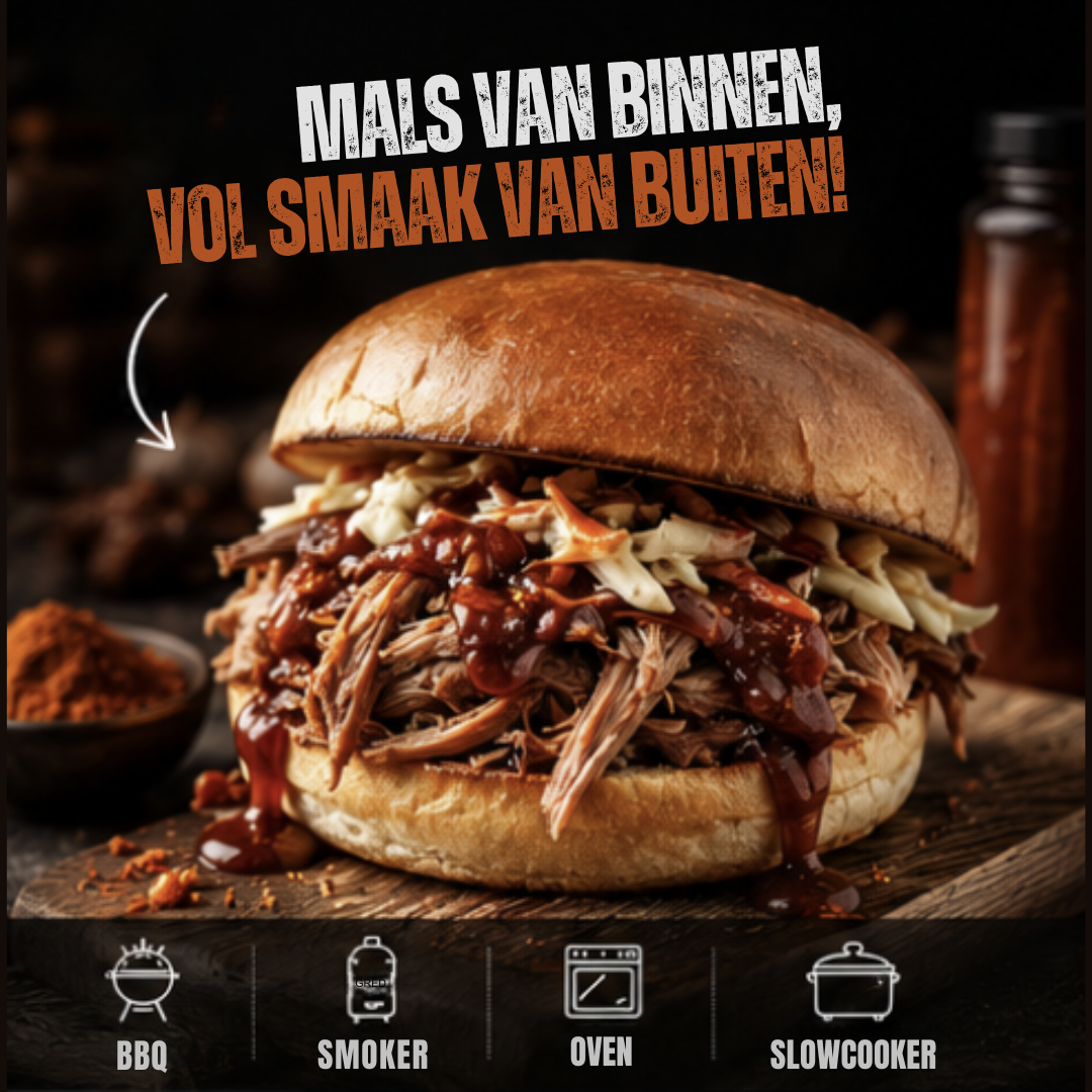 BBQ Rub Pulled Pork – Voor Smaakvol Low &amp; Slow BBQ