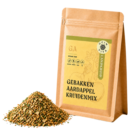 Gebakken Aardappel Kruidenmix – Hartige Kruiden met Gebakken Ui