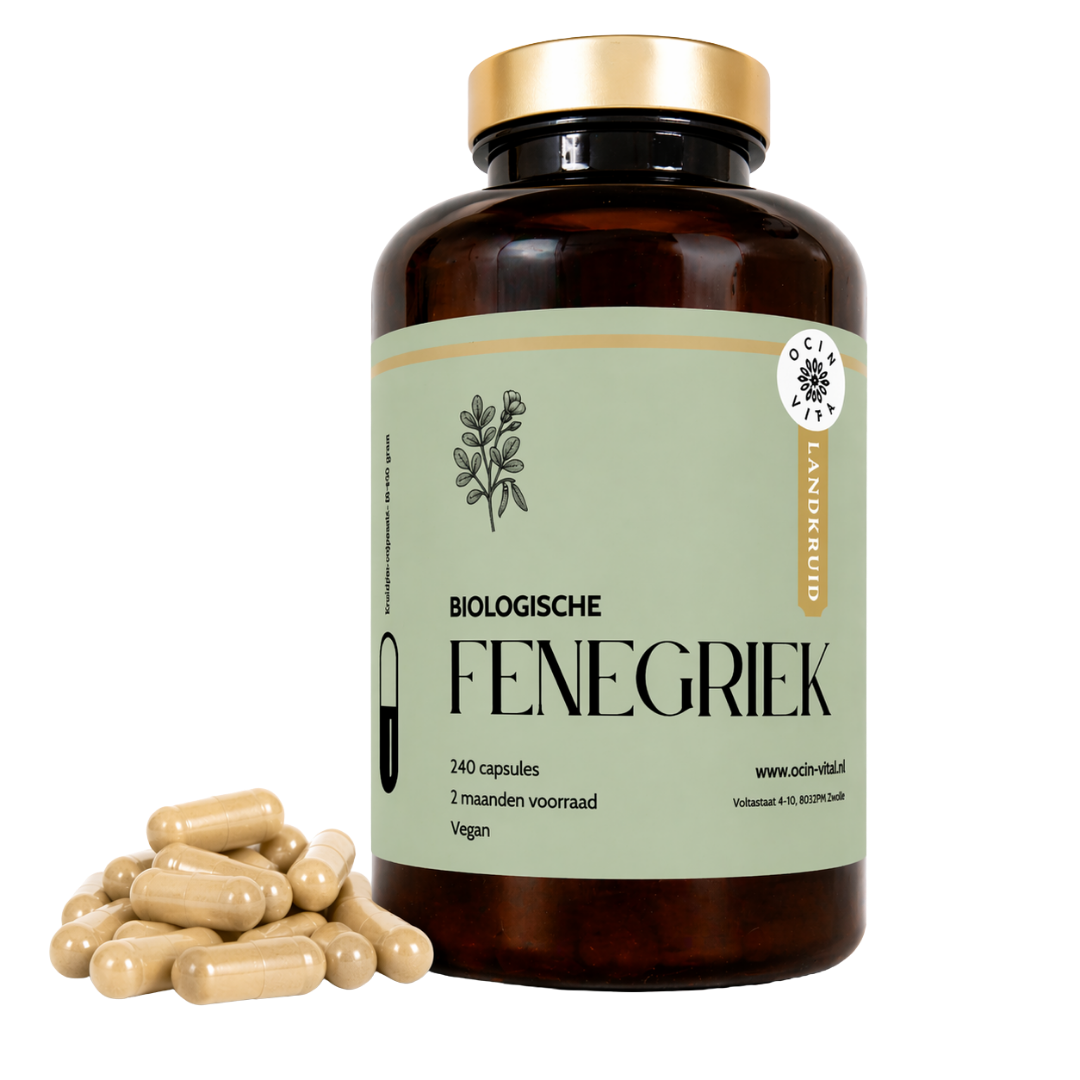 Biologische Fenegriek Capsules – Traditioneel kruid in een plantaardige capsule