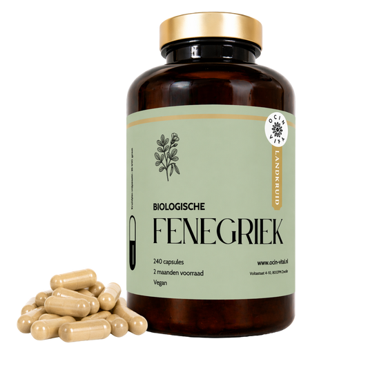 Biologische Fenegriek Capsules – Traditioneel kruid in een plantaardige capsule