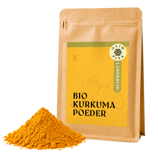 Biologisch Kurkuma Poeder – 100% puur & warm van smaak