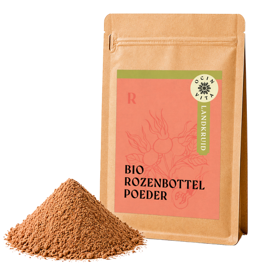 Biologisch Rozenbottel Poeder – Natuurlijke bron van vitamine C