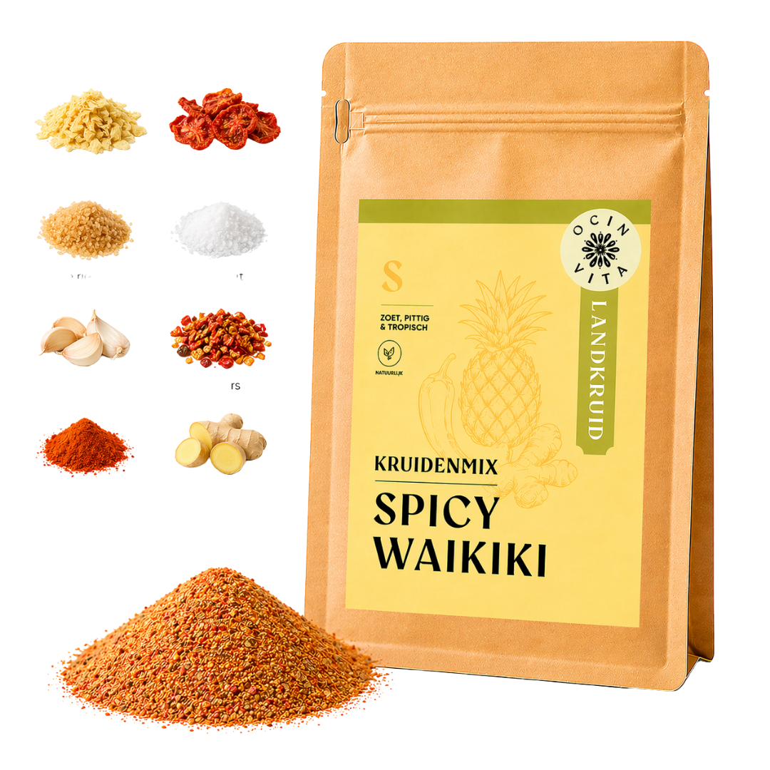 Pittige Waikiki Kruidenmix – Tropisch & Pittig Smaakavontuur