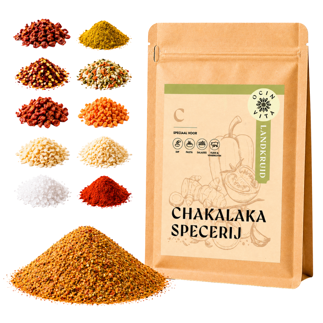 Chakalaka Kruidenmix – Zuid-Afrikaanse Pittige Groentenblend