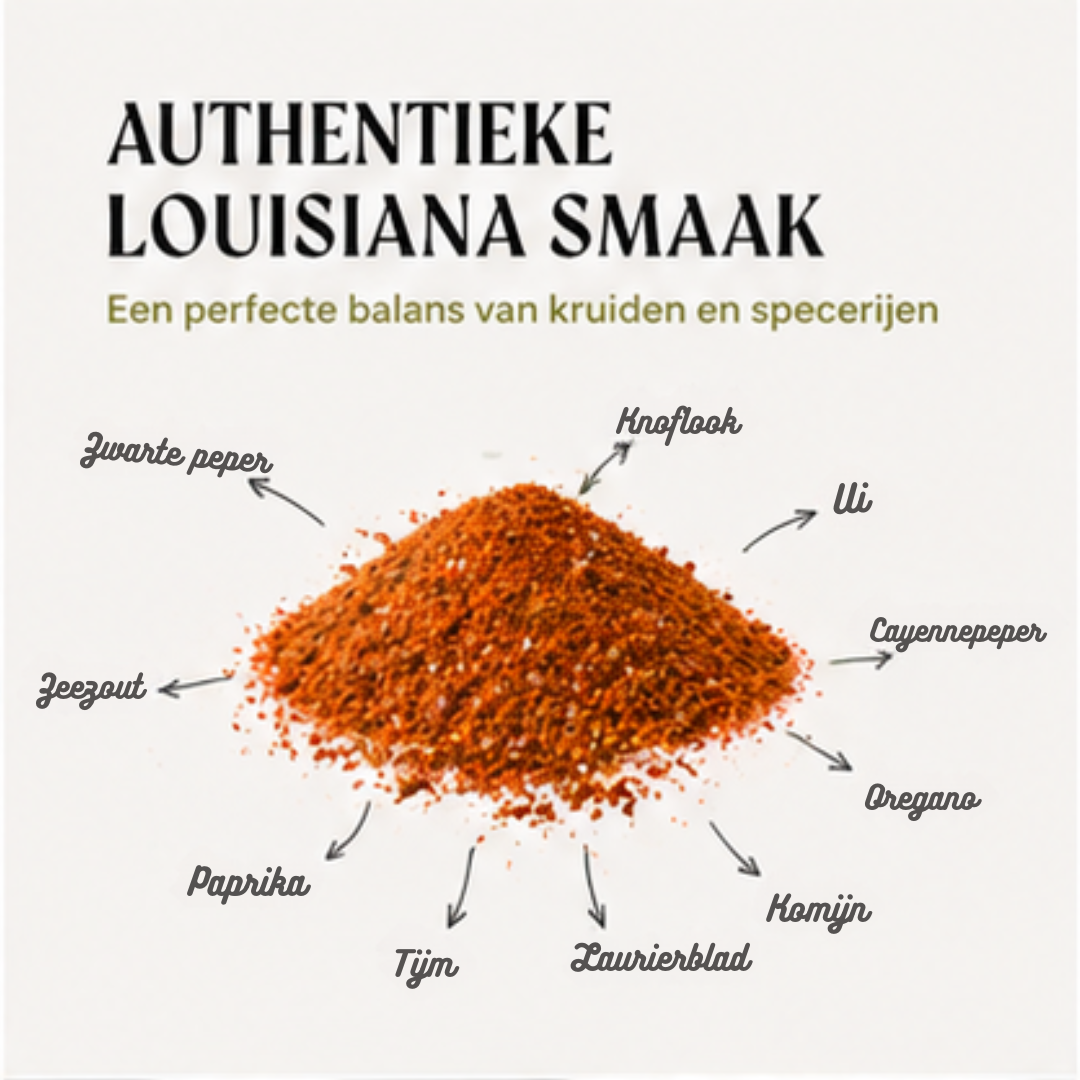 BBQ Louisiana Rub – Cajun & Creoolse Barbecue Kruiden