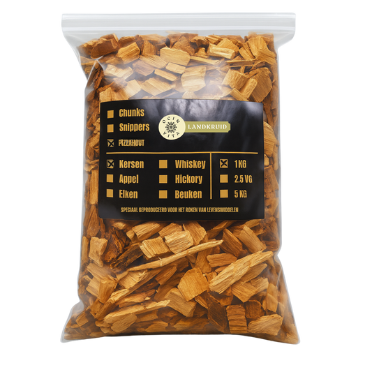 BBQ Rookhout Houtsnippers Kersen - Zoet & Fruitig Rookhout voor BBQ & Smoker