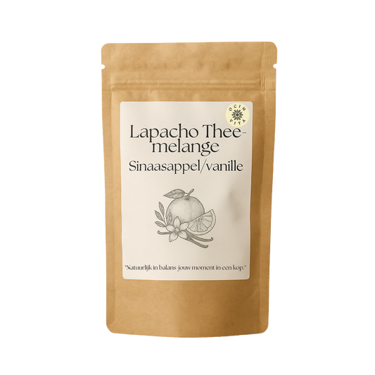 Lapacho Theemelange Sinaasappel/Vanille – Een Hemelse Smaakbeleving