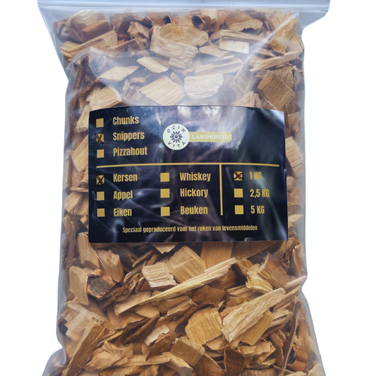 BBQ Rookhout Houtsnippers Kersen - Zoet & Fruitig Rookhout voor BBQ & Smoker