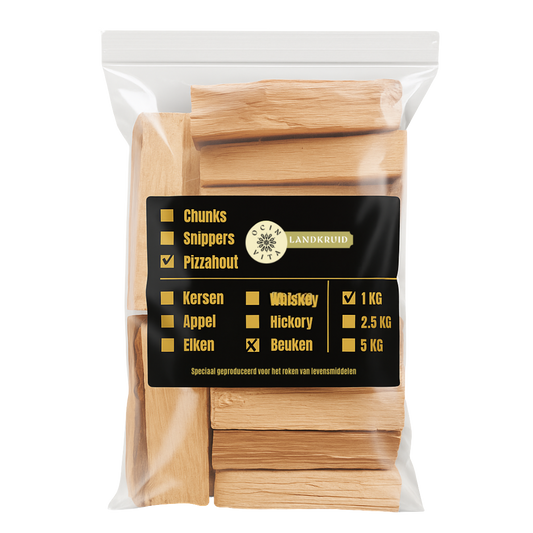 BBQ Rookhout Pizzahout Beuken - Schoon & Droog Hout voor Ooni & Pizzaovens